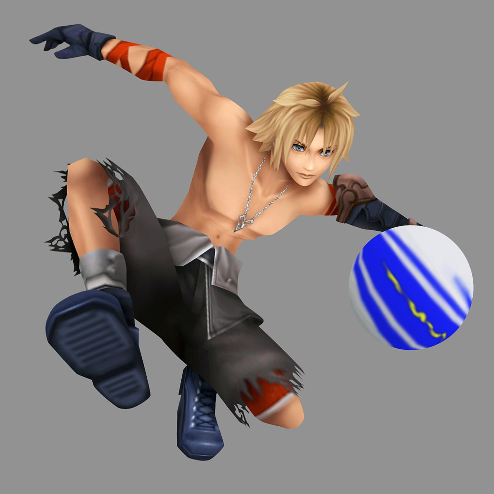 Tidus - Amano Design Art from Dissidia 012 Final Fantasy