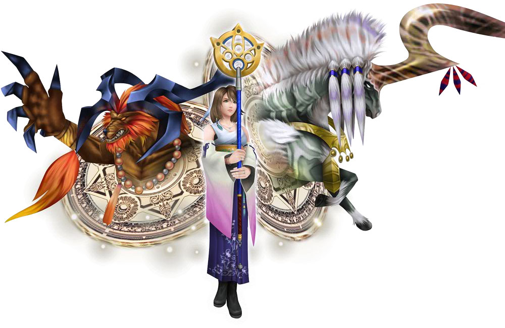 Yuna - EX Form Art from Dissidia 012 Final Fantasy