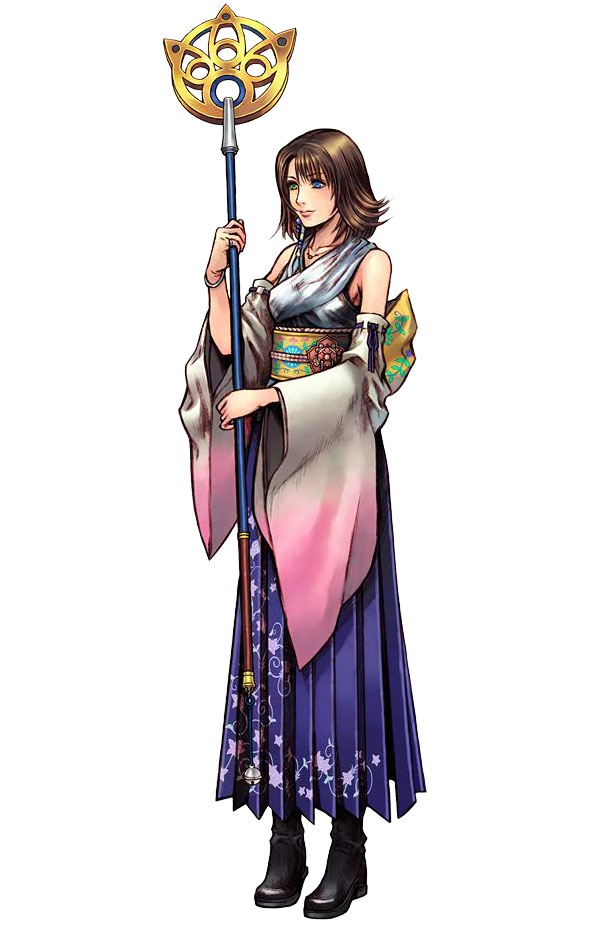 Yuna Art from Dissidia 012 Final Fantasy
