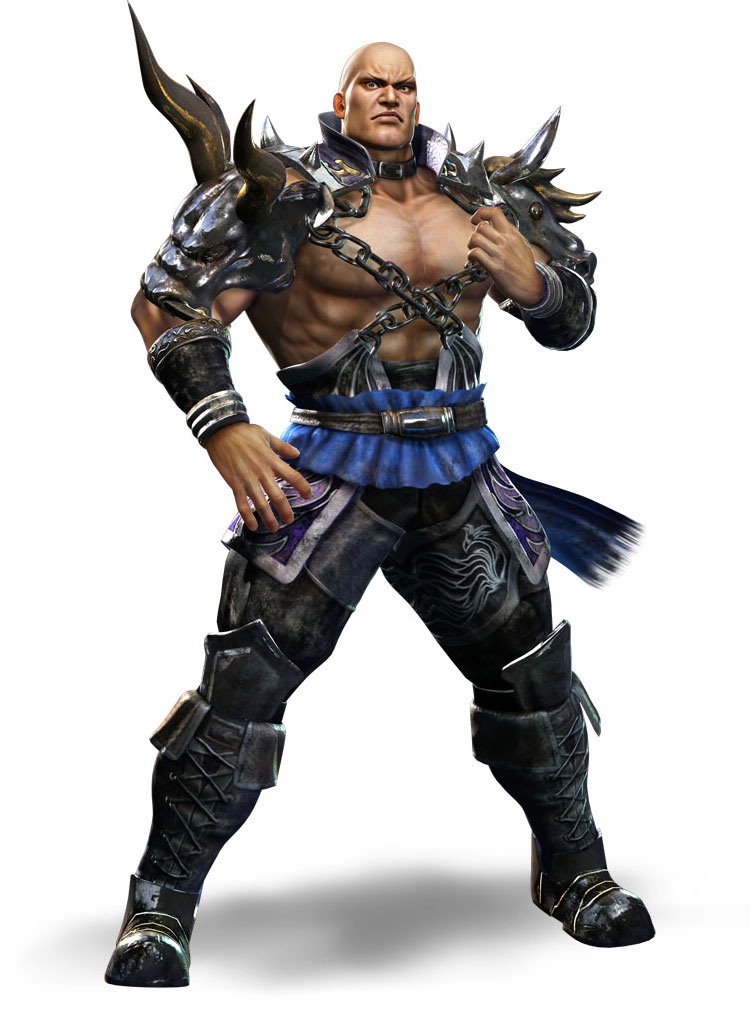 Dian Wei Art from Dynasty Warriors 7