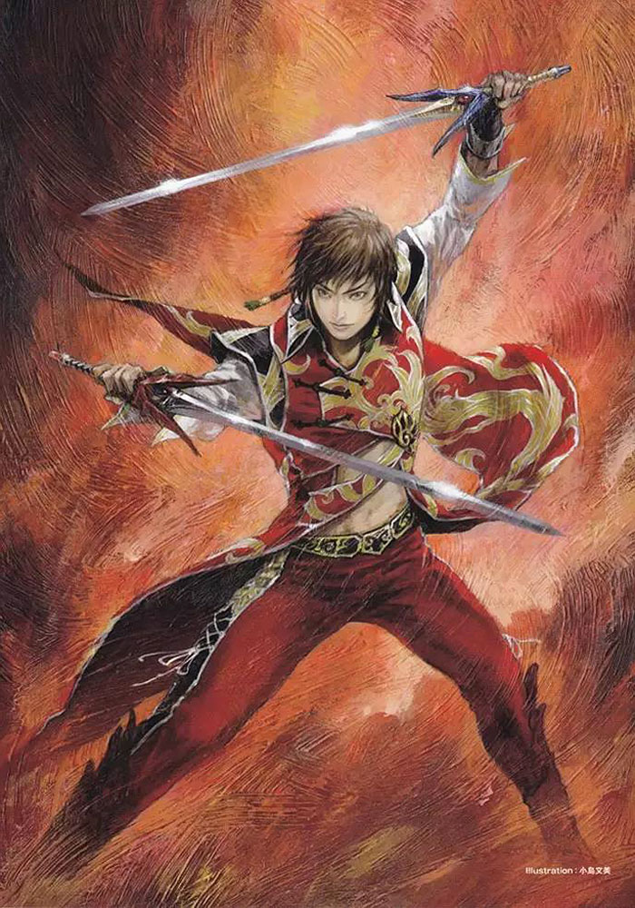 Lu Xun Illustration by Ayami Kojima from Dynasty Warriors 7