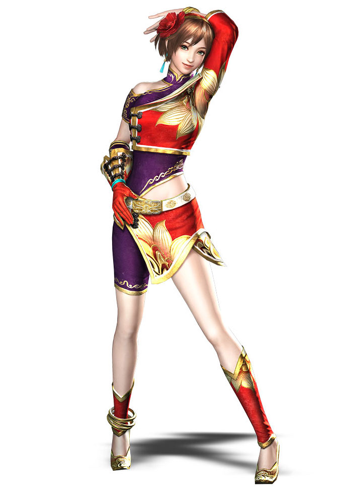 Sun Shang Xiang Art from Dynasty Warriors 7