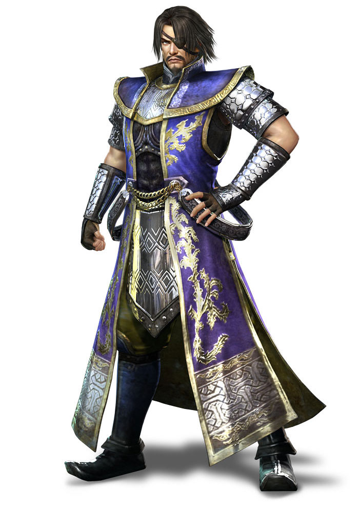 Xiahou Dun Art from Dynasty Warriors 7