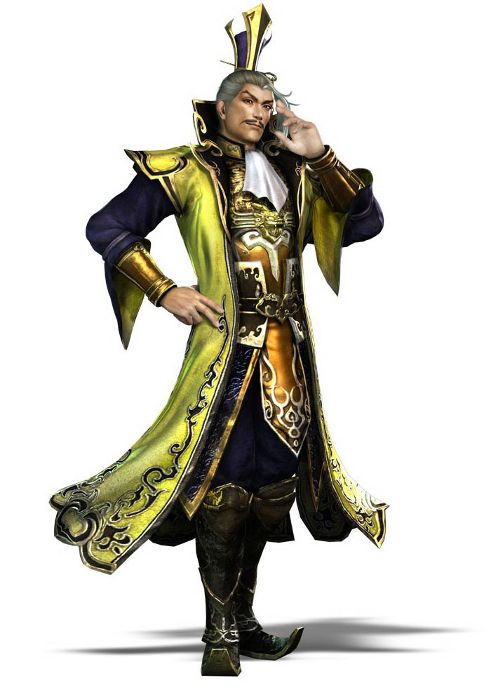Yuan Shao Art from Dynasty Warriors 7