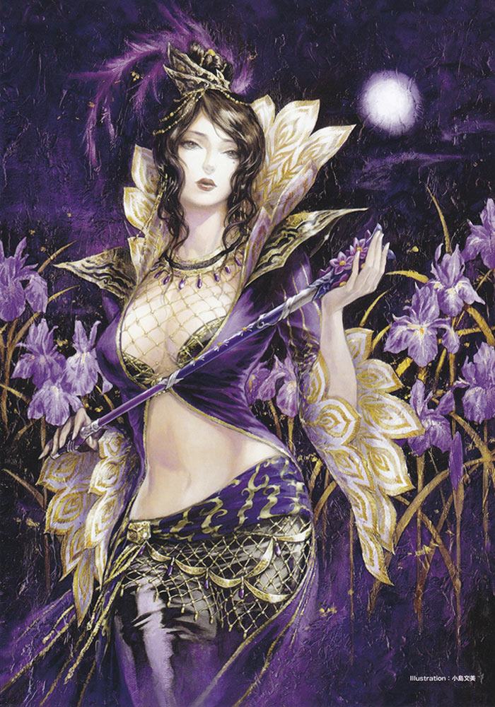 Zhen Ji Illustration by Ayami Kojima from Dynasty Warriors 7
