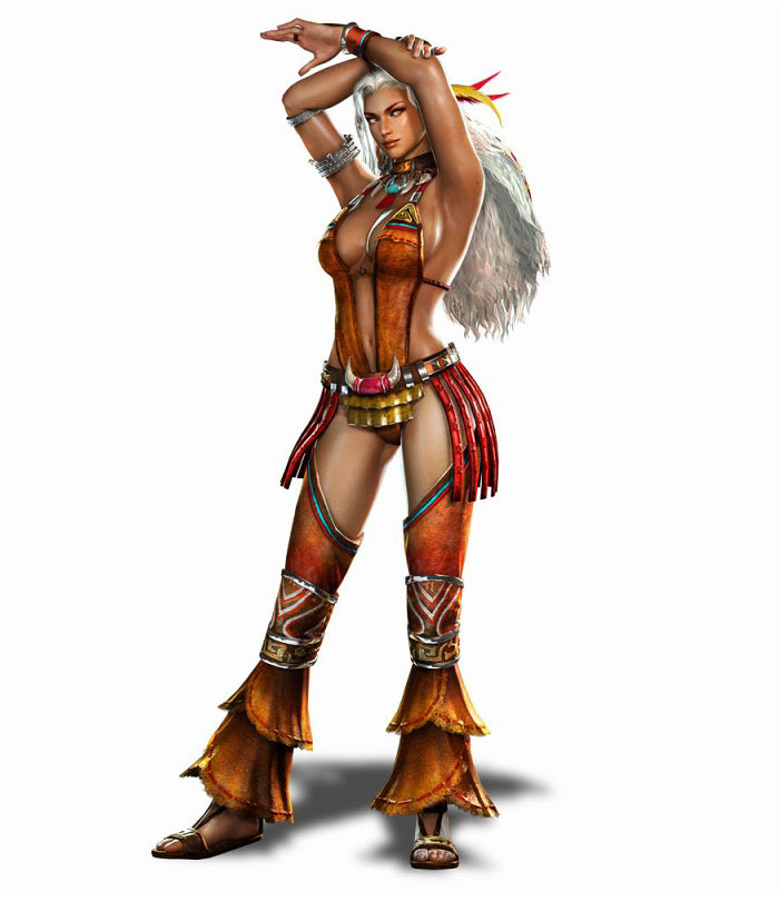 Zhu Rong Art from Dynasty Warriors 7