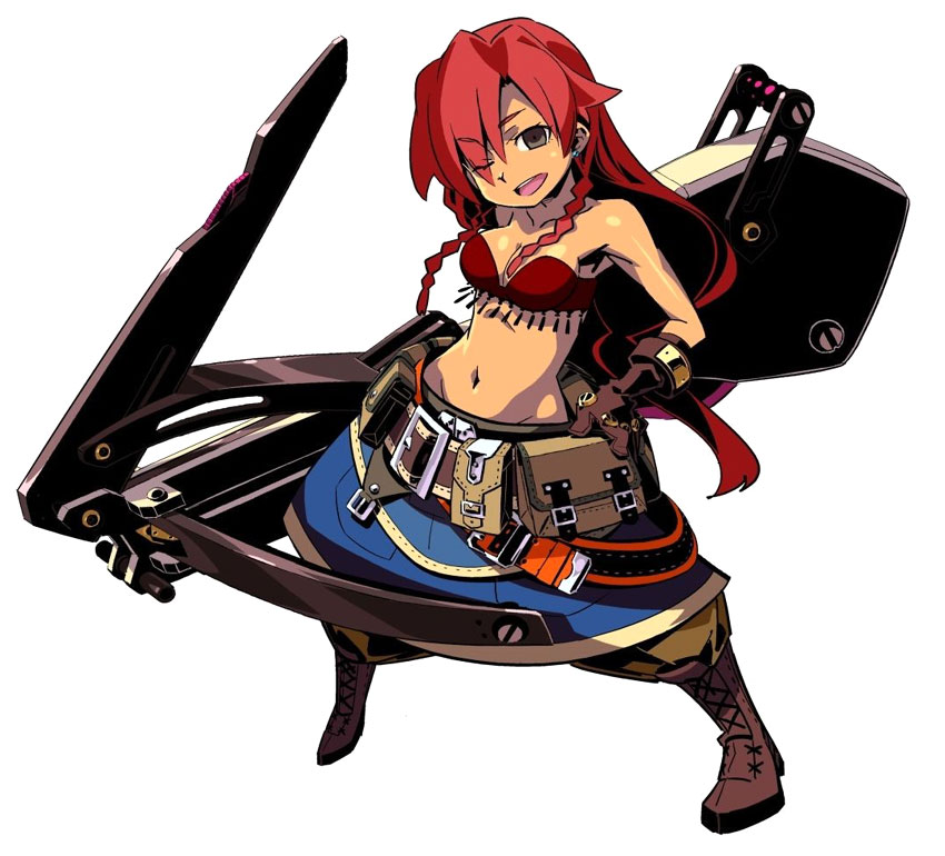 Arbalist Female Art from Etrian Odyssey III: The Drowned City
