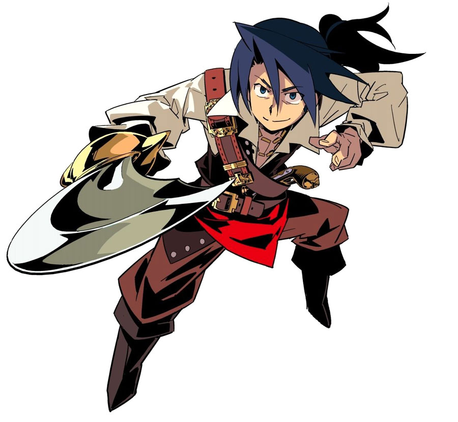 Buccaneer Male Art from Etrian Odyssey III: The Drowned City