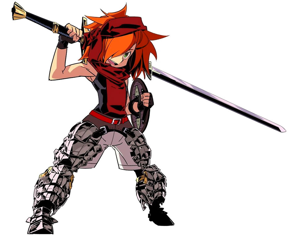 Gladiator Male Art from Etrian Odyssey III: The Drowned City