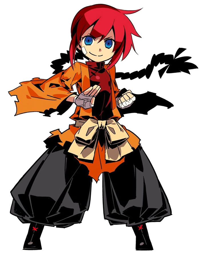Monk Female Art from Etrian Odyssey III: The Drowned City