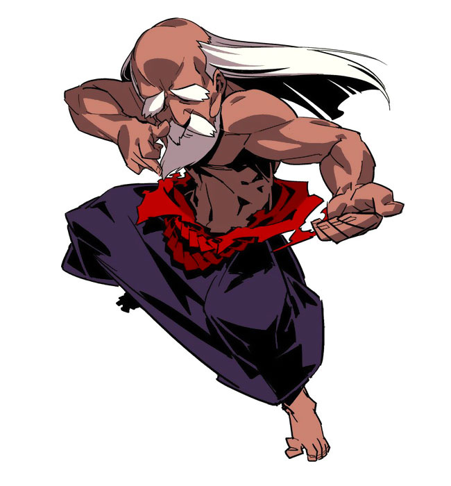 Monk Male Art from Etrian Odyssey III: The Drowned City
