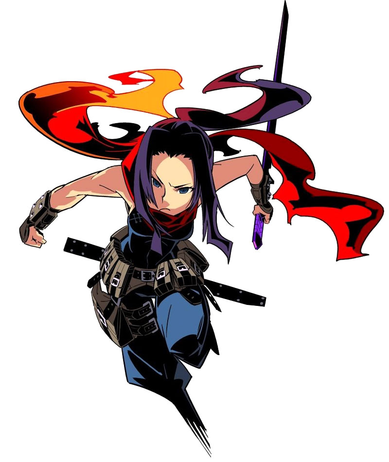 Ninja Male Art from Etrian Odyssey III: The Drowned City