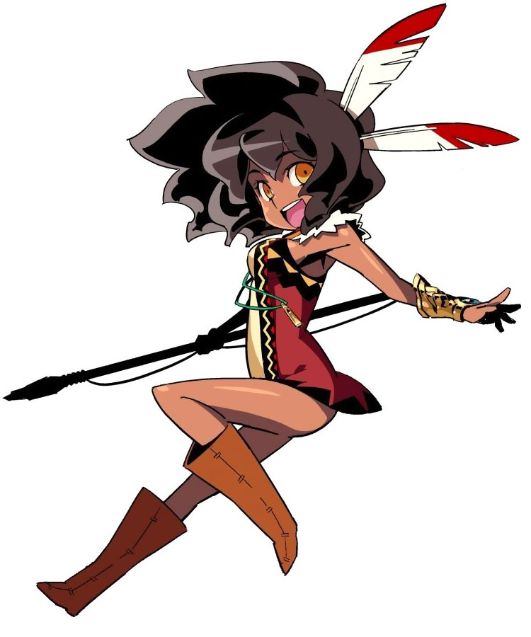 Wildling Female Art from Etrian Odyssey III: The Drowned City