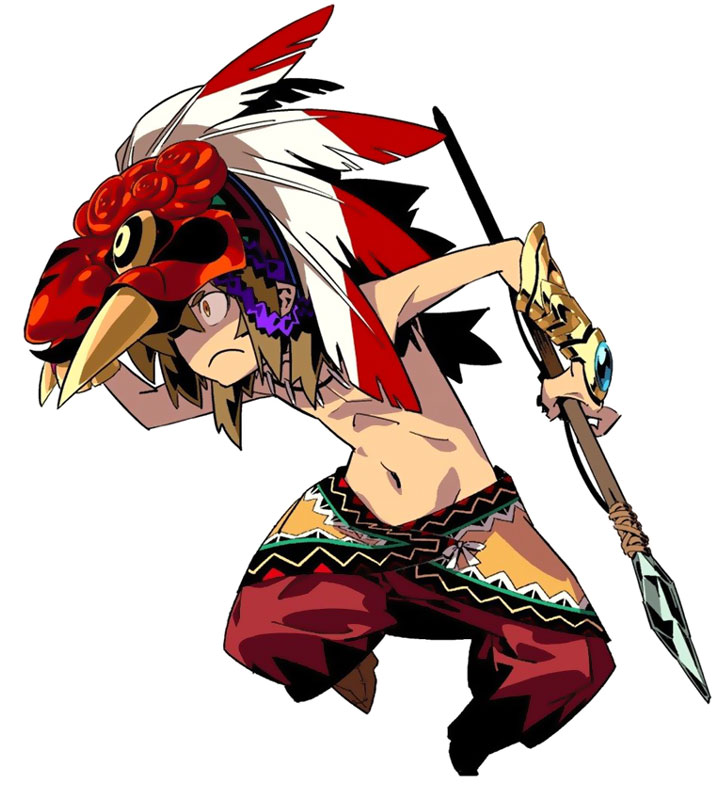 Wildling Male Art from Etrian Odyssey III: The Drowned City