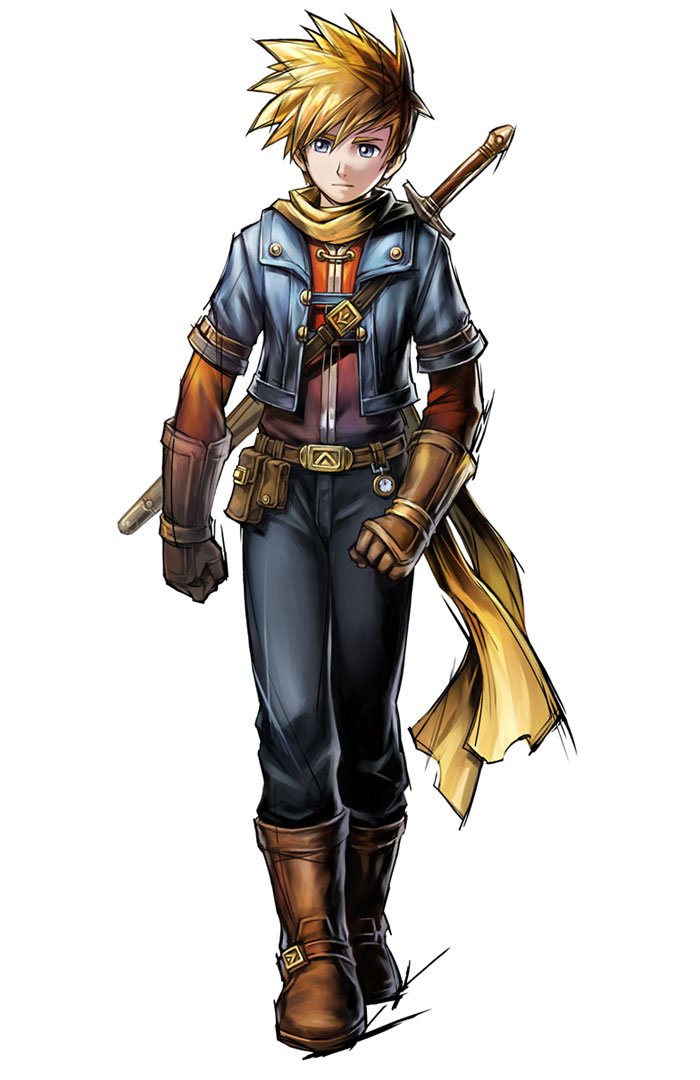 Matthew Art from Golden Sun: Dark Dawn