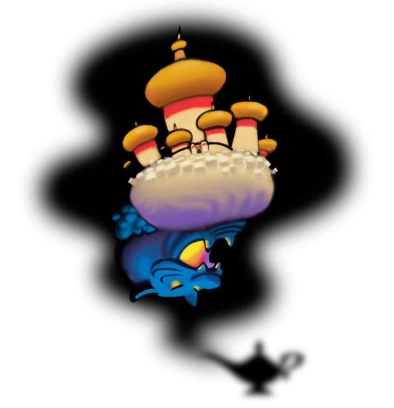 Agrabah World Icon Art from Kingdom Hearts Re:coded