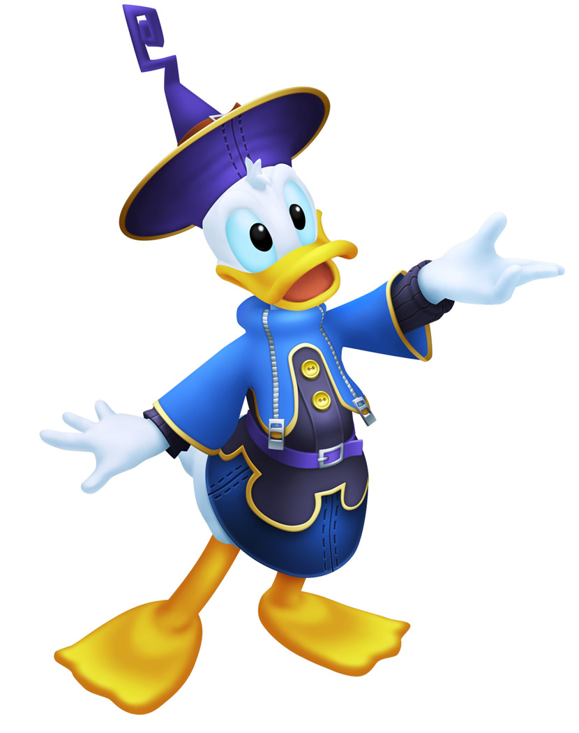 Donald Duck Art from Kingdom Hearts Re:coded