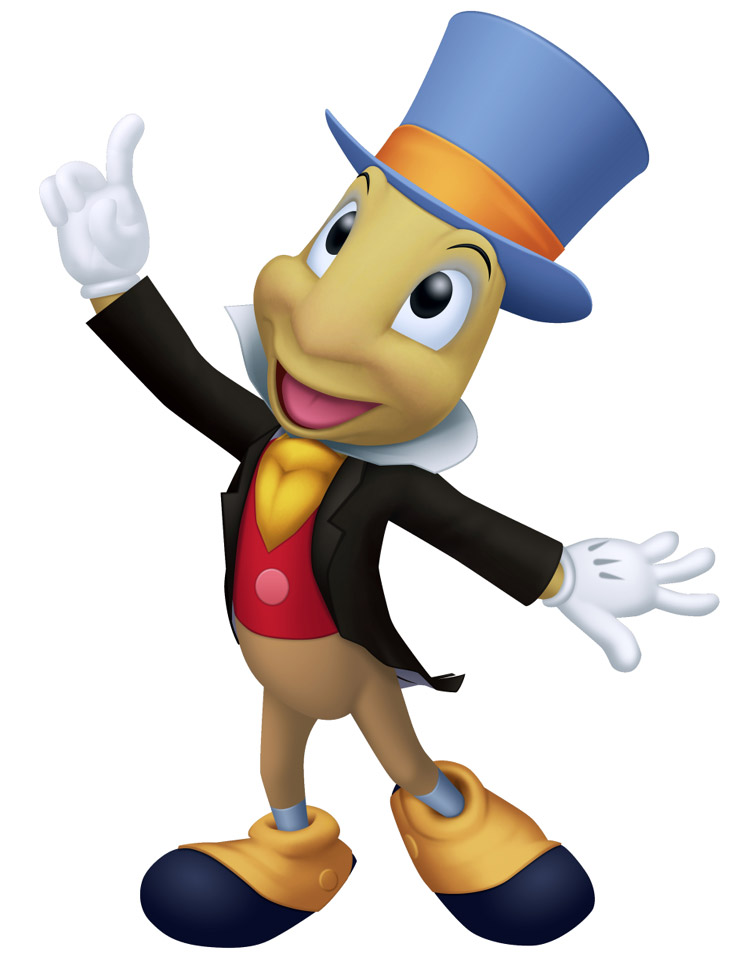 Jiminy Cricket Art from Kingdom Hearts Re:coded