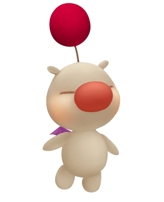 Moogle Art from Kingdom Hearts Re:coded