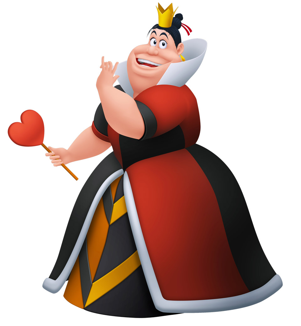 Queen of Hearts Art from Kingdom Hearts Re:coded