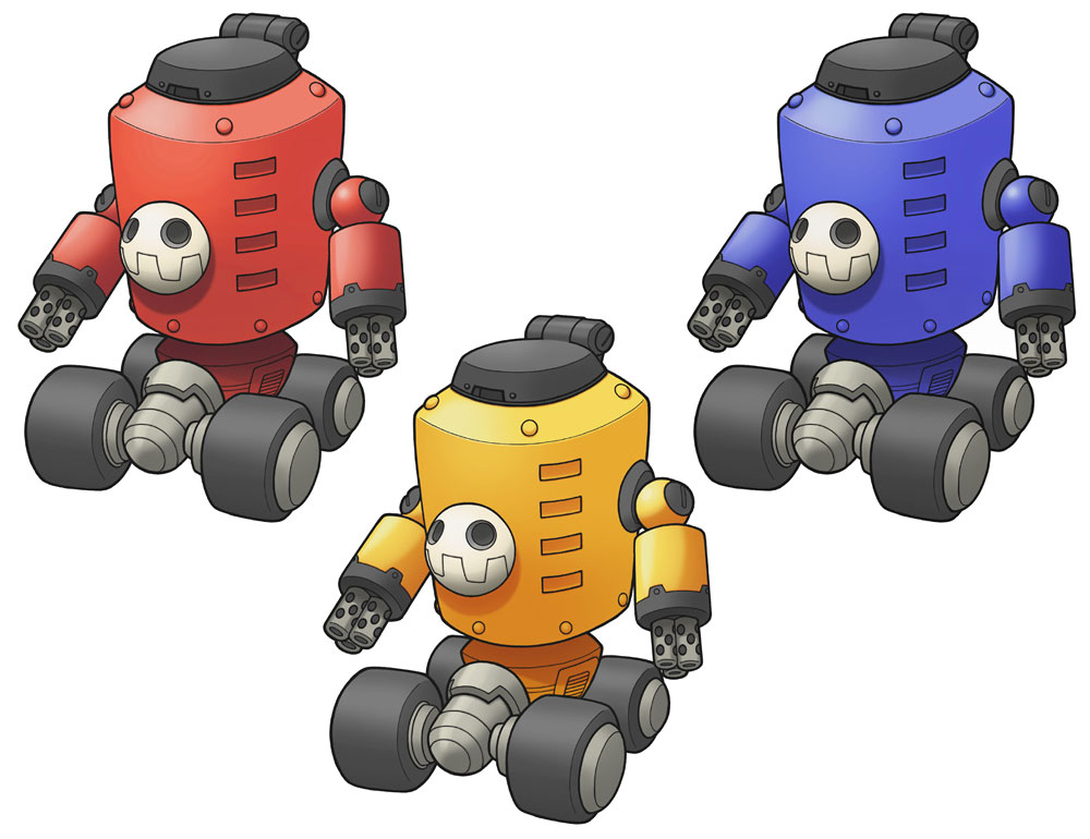 Blumebear Art from Mega Man Legends