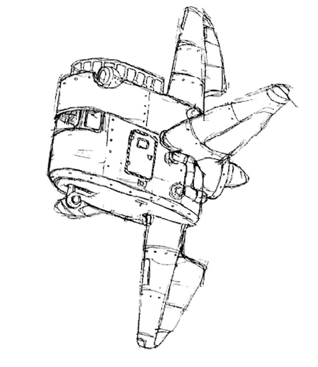 Flutter Art from Mega Man Legends