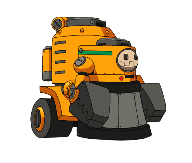 Mobelwagen Art from Mega Man Legends