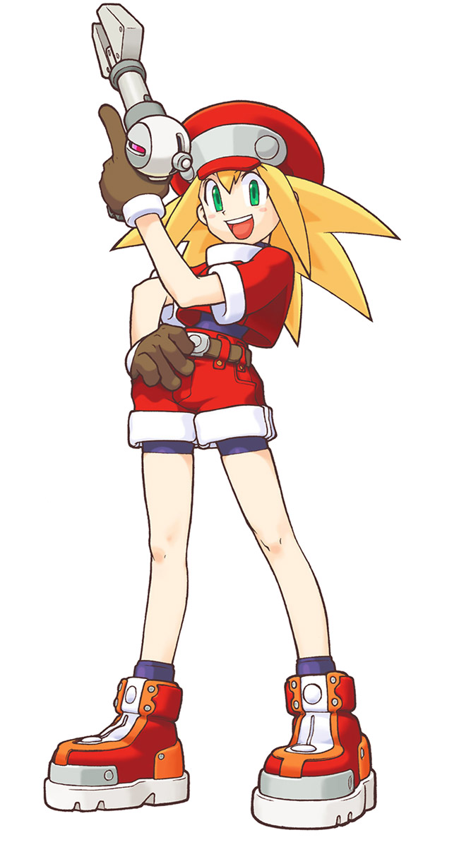 Roll Caskett Art from Mega Man Legends