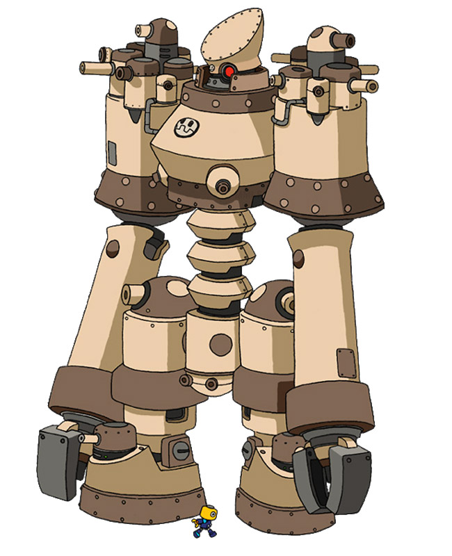 Theodore Bruno Art from Mega Man Legends