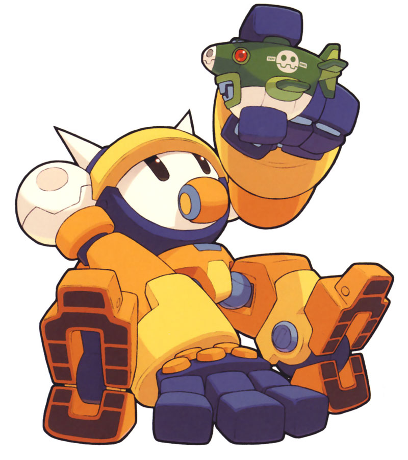 Bon Bonne Art from Mega Man Legends 2