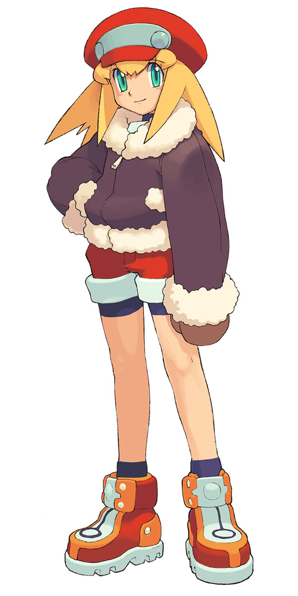 Roll Caskett Art from Mega Man Legends 2