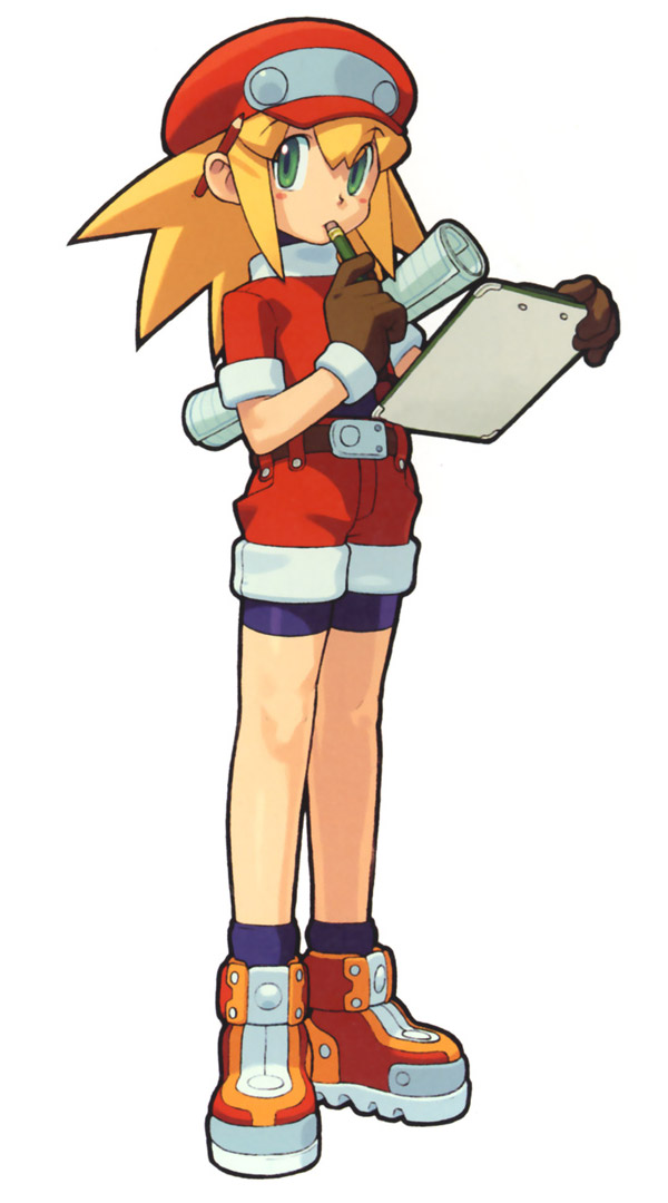 Roll Caskett Art from Mega Man Legends 2