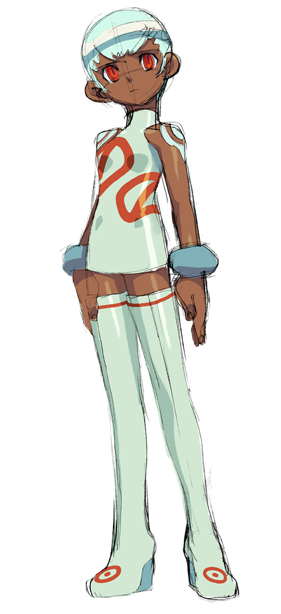 Sera Art from Mega Man Legends 2