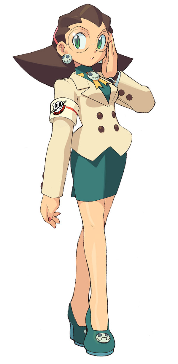 Tron - Reporter Art from Mega Man Legends 2