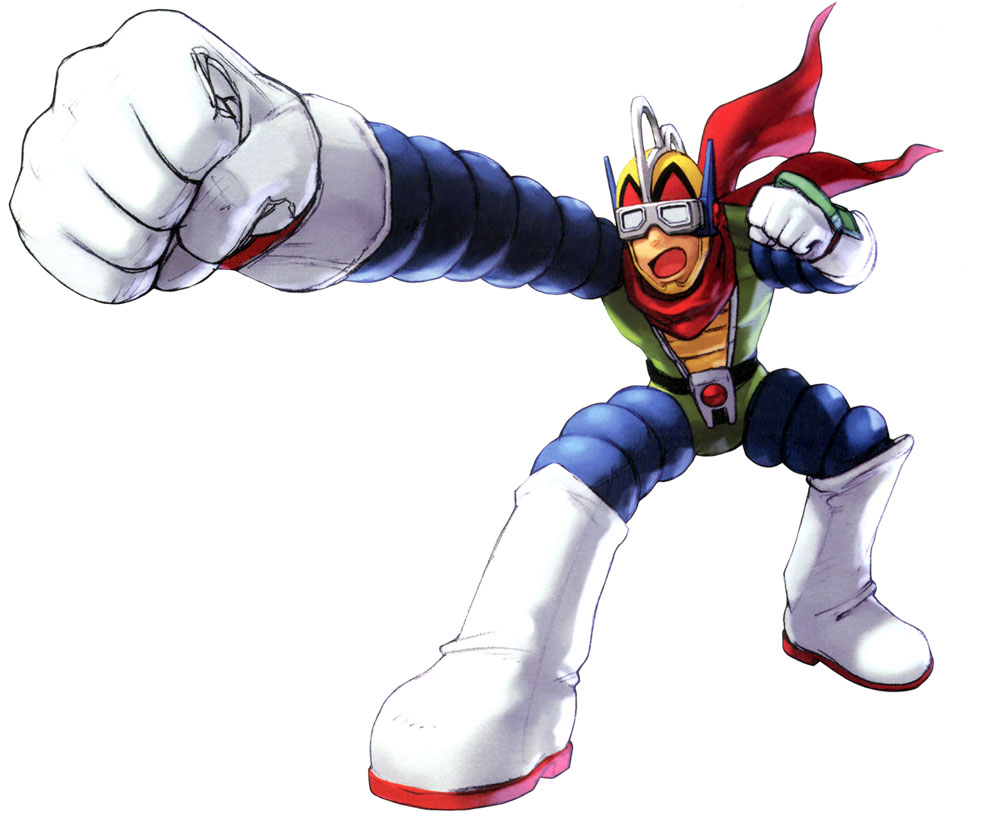 Bravoman Art from Namco &times; Capcom