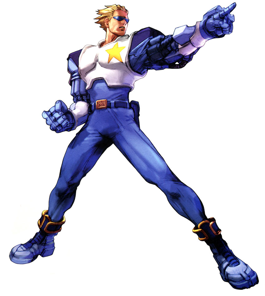 Captain Commando Art from Namco &times; Capcom