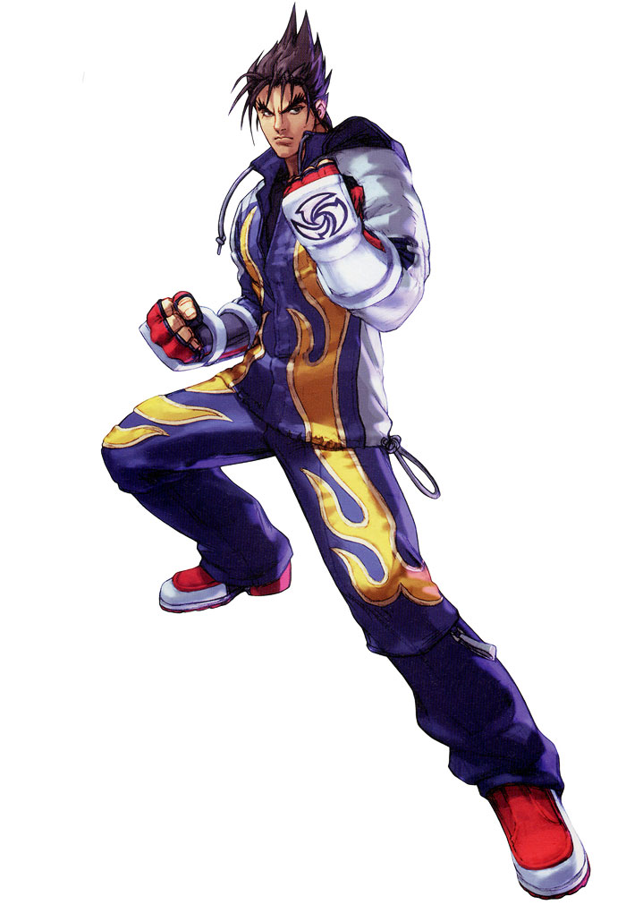 Jin Kazama Art from Namco &times; Capcom