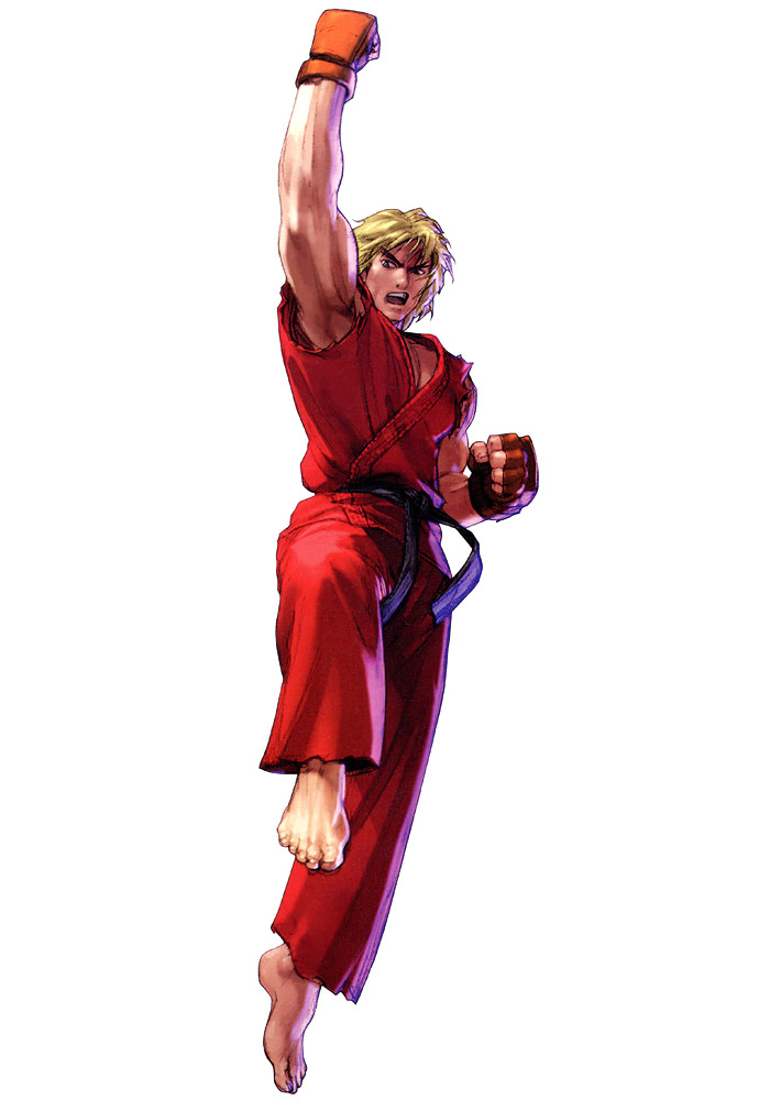 Ken Masters Art from Namco &times; Capcom