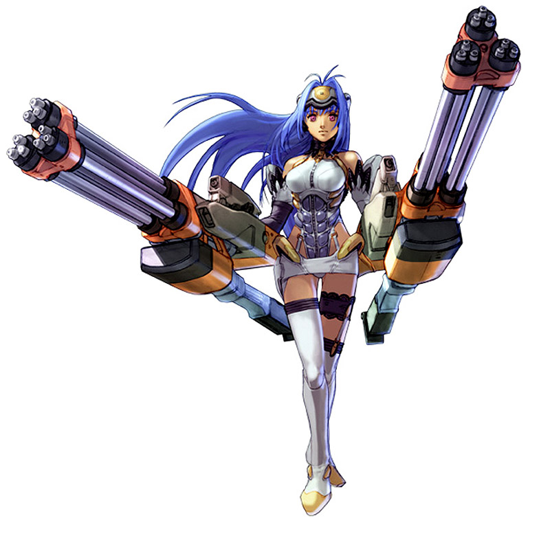 KOS-MOS Art from Namco &times; Capcom