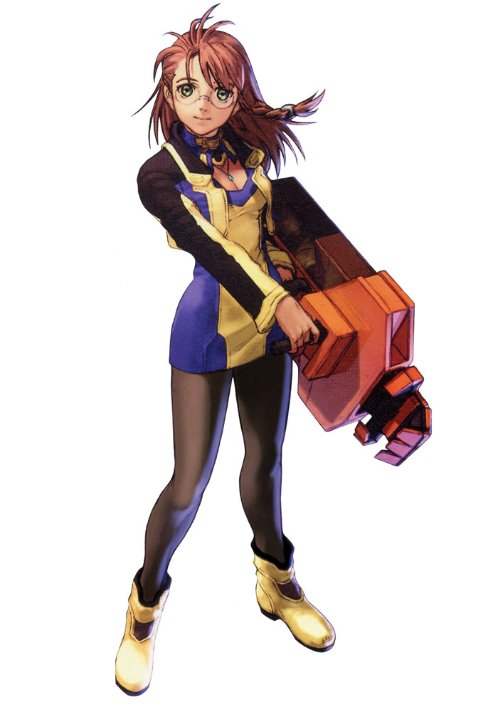Shion Uzuki Art from Namco &times; Capcom