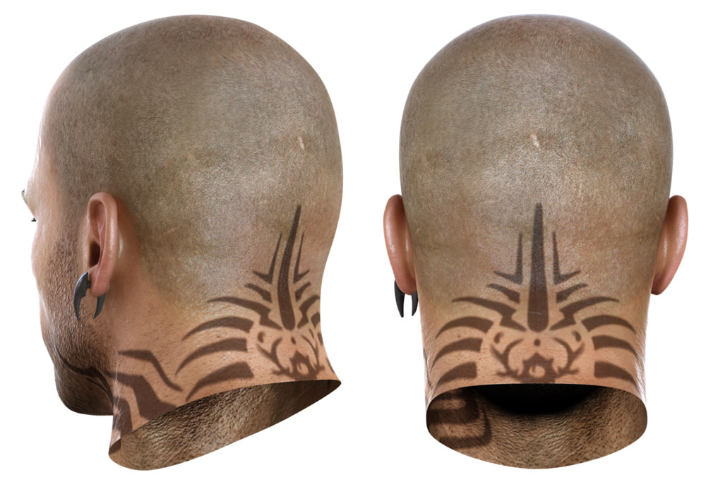 Darius - Head Art from Red Faction: Armageddon