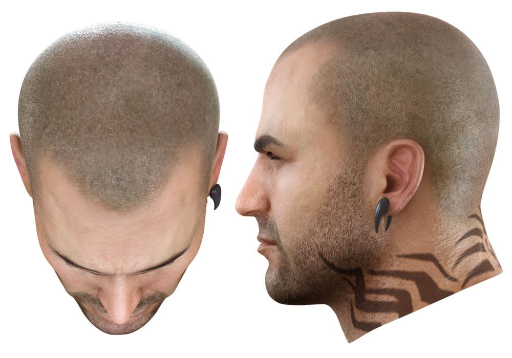 Darius - Head Art from Red Faction: Armageddon