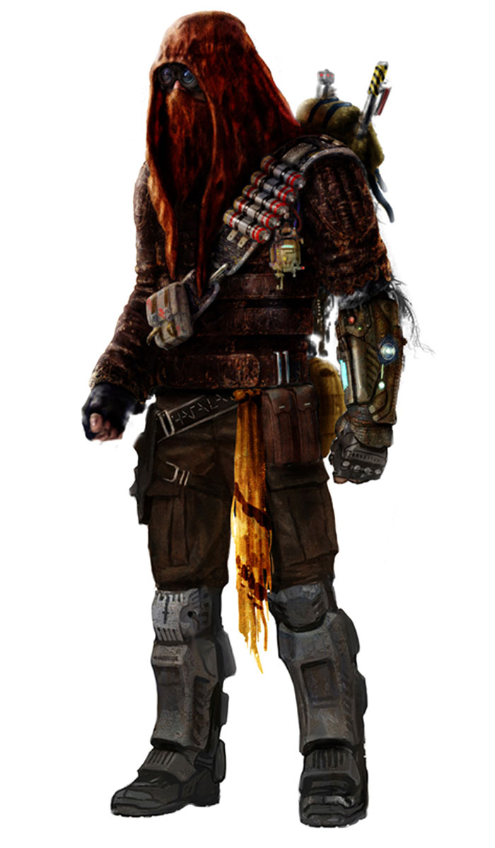 Darius Concept Art from Red Faction: Armageddon