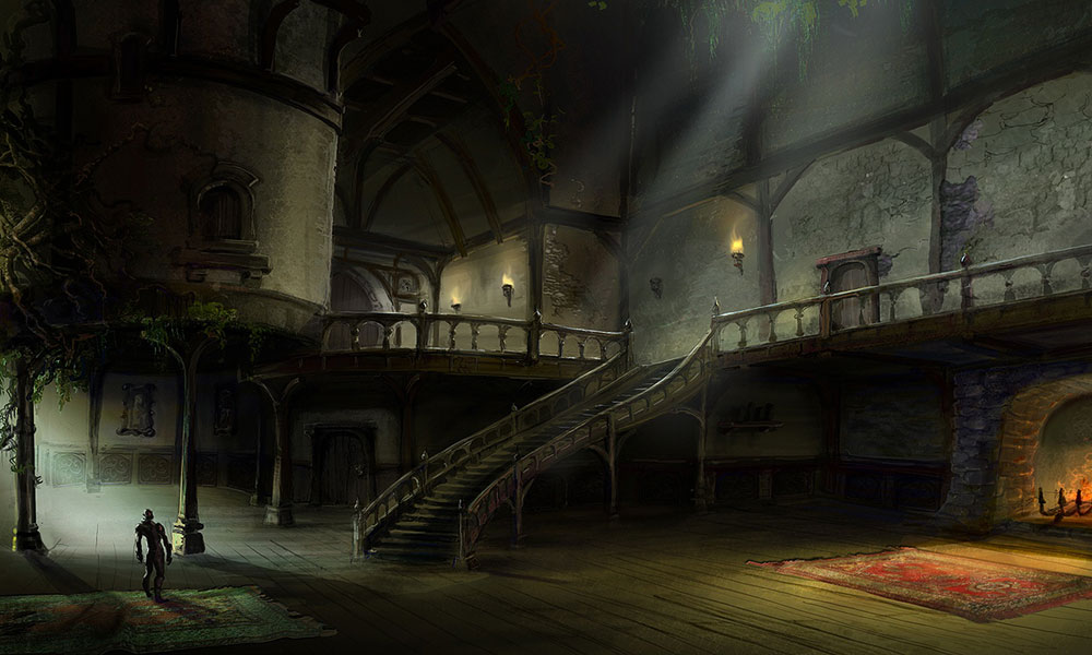 Gloamwood Cottage Art from Rift