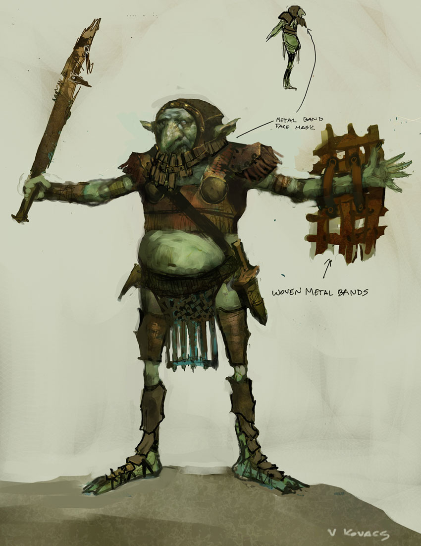 Goblin Raider Art from Rift
