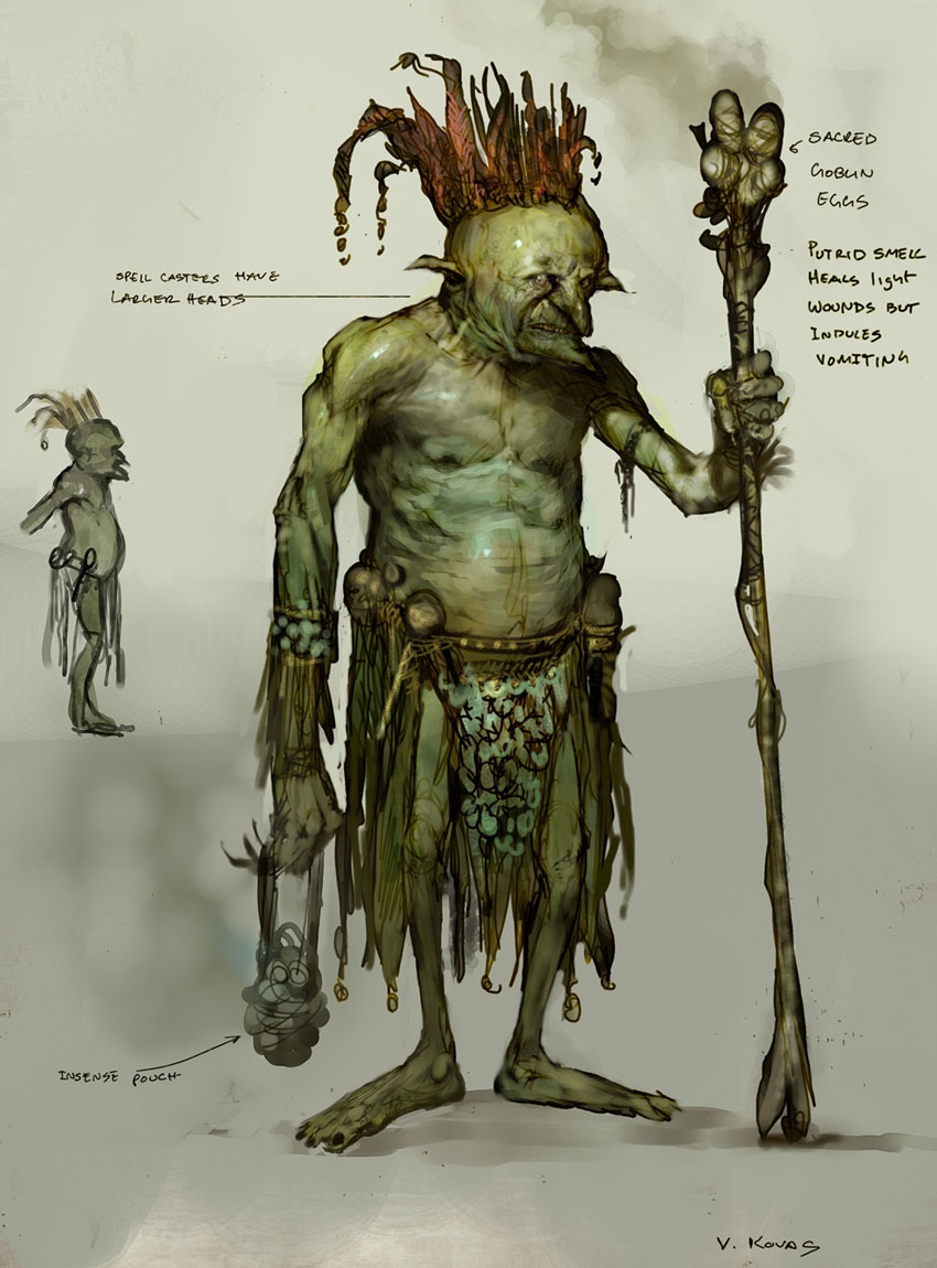 Goblin Shaman Art from Rift