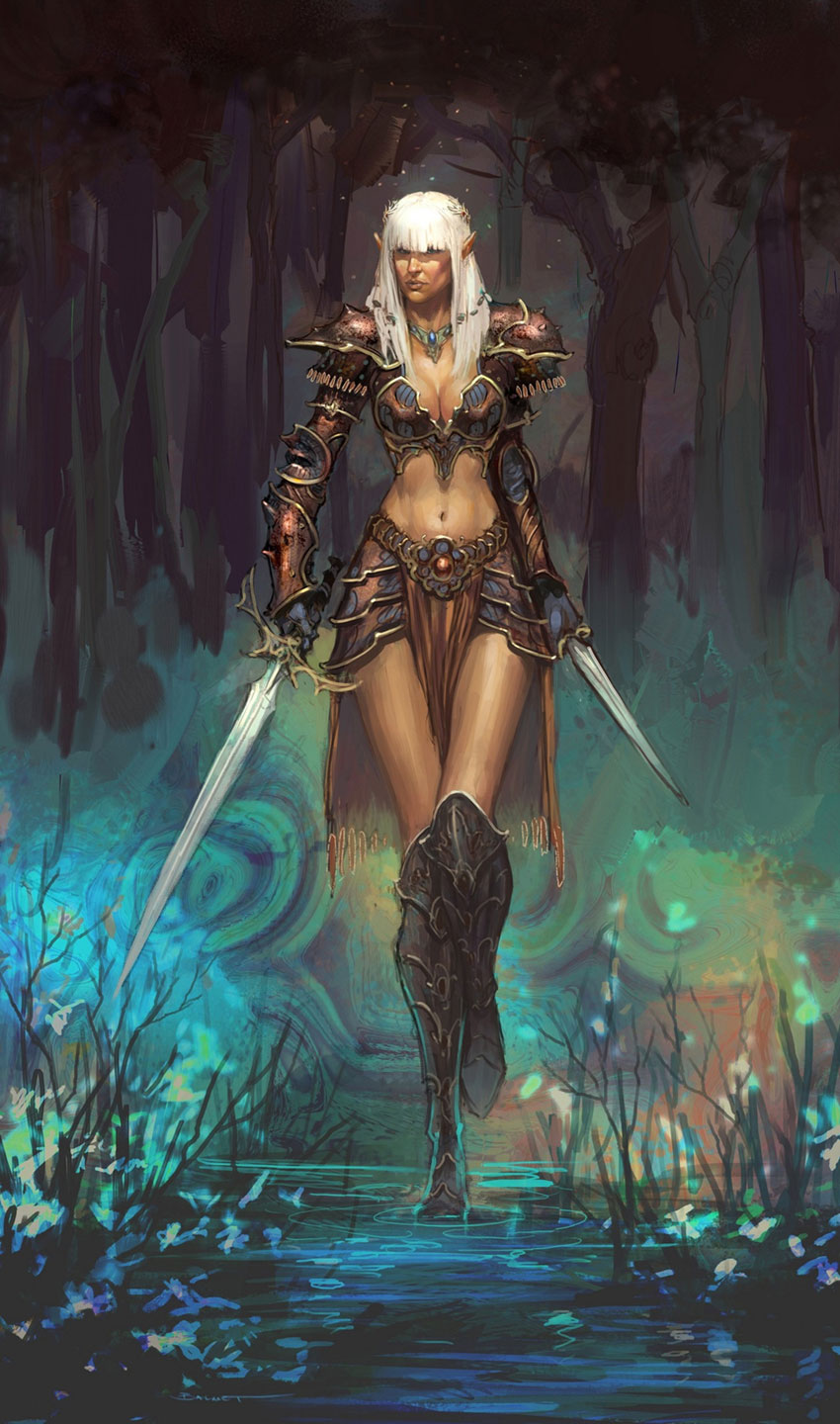 High Elf Art from Rift
