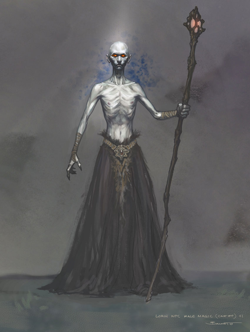 Lorn Magic Male Art from Rift