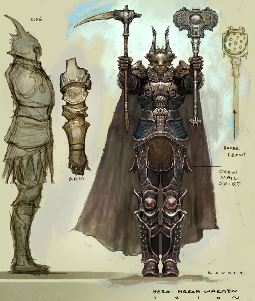 March Warden Eliam Art from Rift