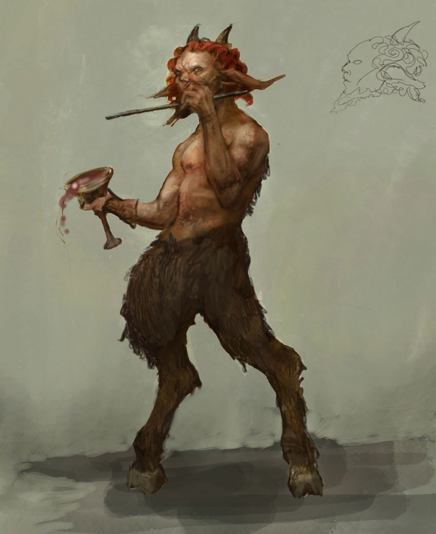 Satyr Disruptor Art from Rift